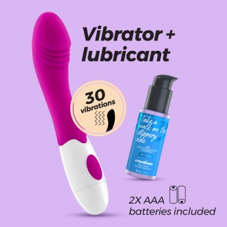 CRUSHIOUS GROWLIE VIBRATOR + WATERBASED LUBRICANT