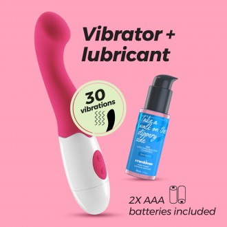 CRUSHIOUS JUNO VIBRATOR WITH WATERBASED LUBRICANT INCLUDED