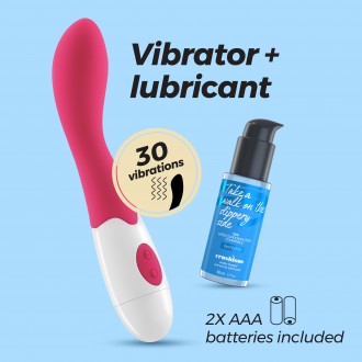 CRUSHIOUS MINERVA VIBRATOR WITH WATERBASED LUBRICANT INCLUDED