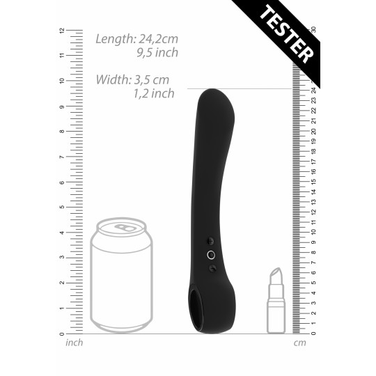TESTER VIVE OMBRA VIBRATOR BLACK