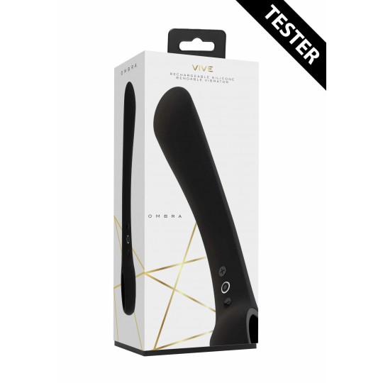TESTER VIVE OMBRA VIBRATOR BLACK