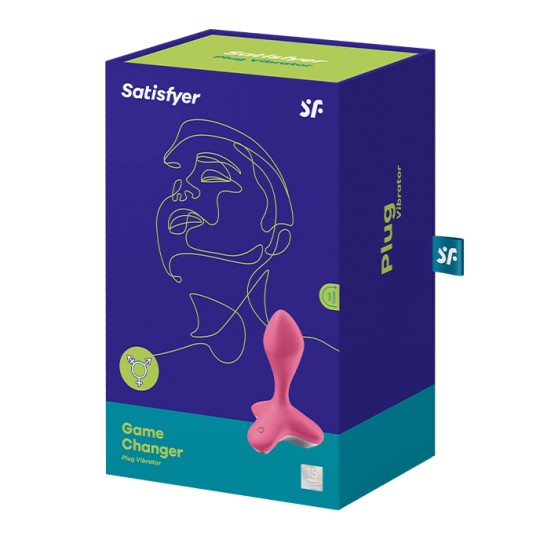 DILDO ANALE GAME CHANGER SATISFYER ROSA