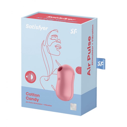 VIBRATORE ZUCCHERO FILATO SATISFYER ROSA