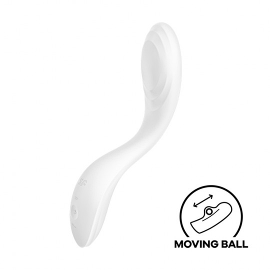 УДОВЛЕТВОРИТЕЛЬ RRROLLING PLEASURE G-SPOT STIMULATOR WHITE