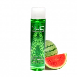 NUEI HOT OIL WATERMELON WARMING EFFECT MASSAGE OIL 100ML