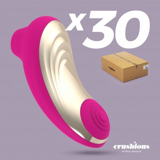 CONFEZIONE DA 30 STIMOLATORE DEL CLITORIDE SUPERNOVA CRUSHIOUS ROSA
