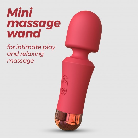 WANDA MINI VIBROMASSEUR RECHARGEABLE TERRACOTTE CRUSHIOUS