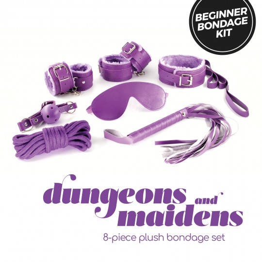 ENSEMBLE BDSM DUNGEONS &amp; MAIDENS VIOLET CRUSHIOUS