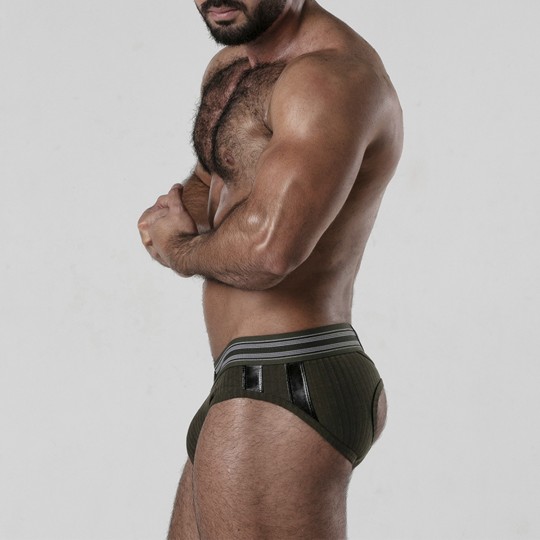 CALZONCILLO BACKROOM BOTTOMLESS LOCKER GEAR CAQUIS