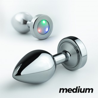 BOREALIS PLUG ANALE MEDIO CON LED CRUSHIOUS