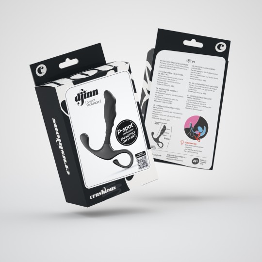 DJINN MASSAJADOR DE PRÓSTATA EM SILICONE CRUSHIOUS