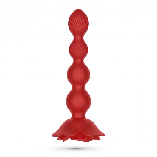 PLUG ANAL ROSALINE CON ROTACIÓN Y MANDO A DISTANCIA CRUSHIOUS