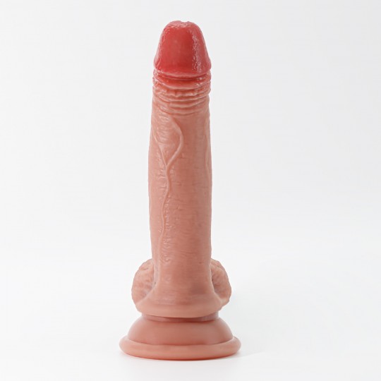 DILDO DE SILICONA LIQUIDA INVIKTUS 7 CRUSHIOUS PIEL