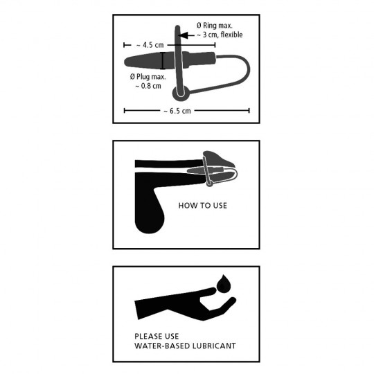 WITH A SILICONE GLANS RING