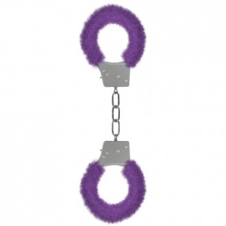 ESPOSAS CON PELUCHE BEGINNER'S FURRY HANDCUFFS MORADAS