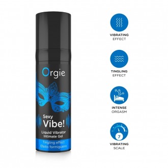 GEL MIT VIBRATION LIQUID VIBRATOR 15ML ORGIE