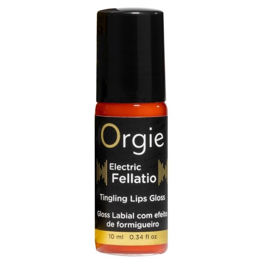 ГЛОСС С ВИБРИРУЮЩИМ ЭФФЕКТОМ ELECTRIC FELLATIO 10ML ORGIE