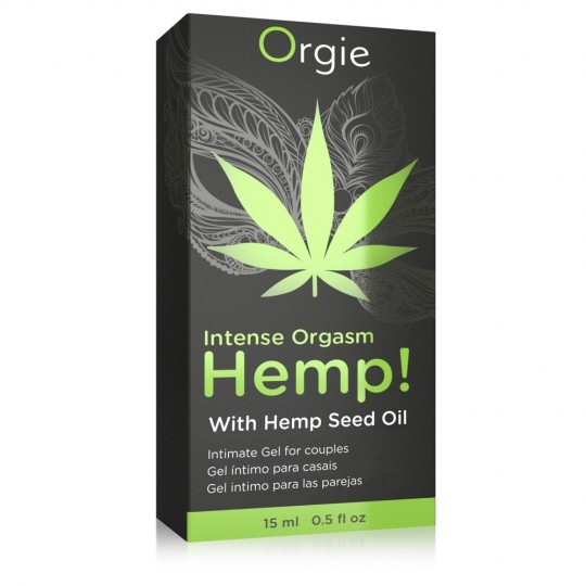 GEL MIT VIBRATION INTENSE ORGASM HEMP 15ML ORGIE
