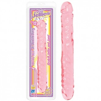 DILDO DUPLO JR. DOUBLE DONG 12'' ROSA