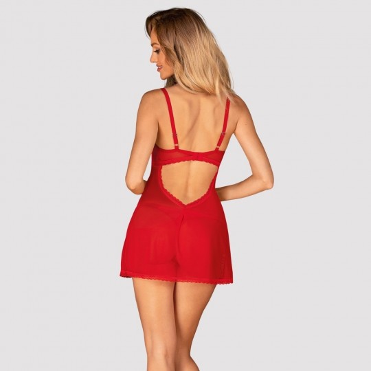 BABYDOLL PLUS THONG CHILISA