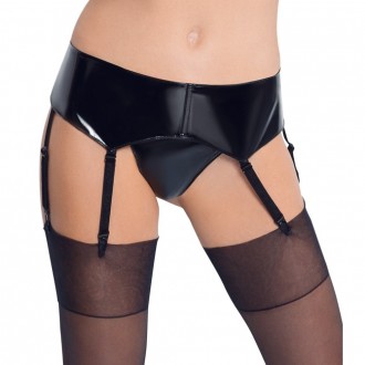 VINYL SUSPENDER BELT