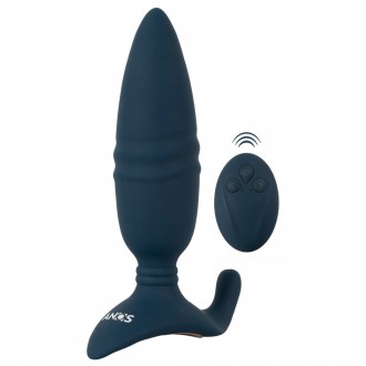 RC THRUSTING BUTT PLUG WITH VIBRATION