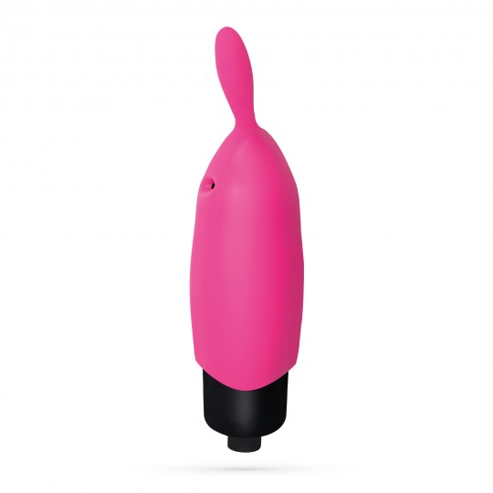 O-PET LAPIN AVEC VIBROMASSEUR BULLET À 10 VIBRATIONS ROSE CRUSHIOUS