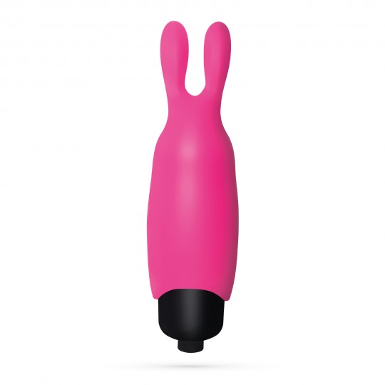 O-PET LAPIN AVEC VIBROMASSEUR BULLET À 10 VIBRATIONS ROSE CRUSHIOUS