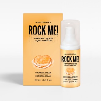 NUEI ROCK ME! ЖИДКИЙ ВИБРАТОР ПЕЧЕНЬЕ И КРЕМ 20 МЛ