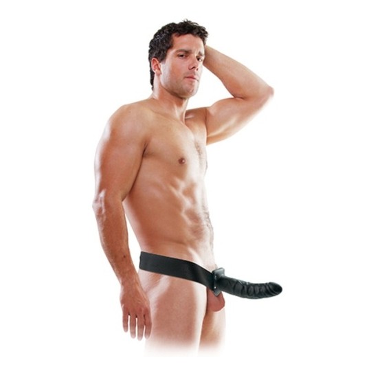 STRAP-ON OCO 8'' HOLLOW FETISH FANTASY SERIES PRETO