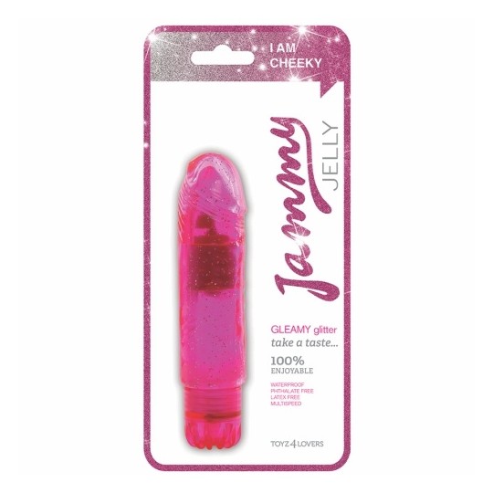 VIBRADOR JAMMY JELLY GLEAMY GLITTER