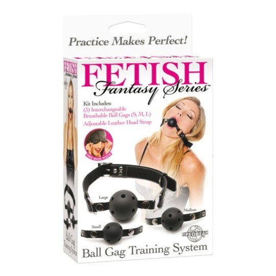 BALL GAG TRAINING SYSTEM FETISH FANTASY SERIES