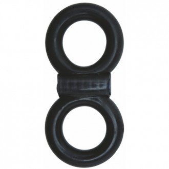 ADAM MALE TOYS COCK AND BALL INFINITY RING DISPOSABLE VIBRATING RING