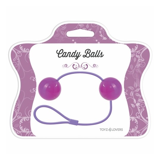 BOLAS VAGINALES CANDY BALLS MORADAS