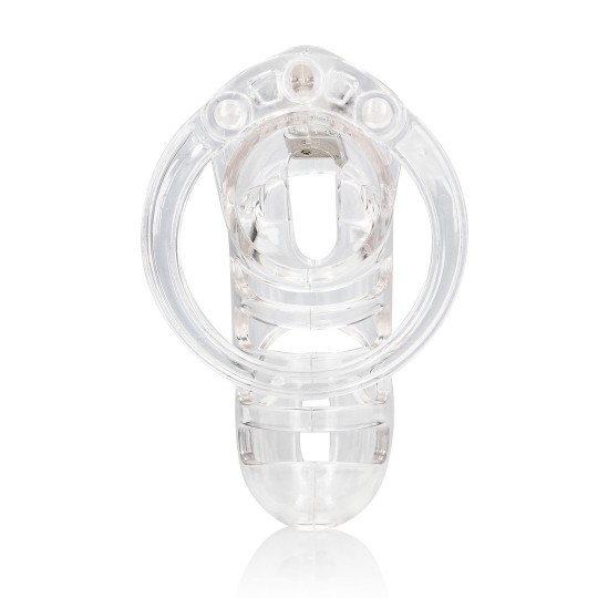 MODEL 26 - CHASTITY CAGE - 4.5'' / 11,5 CM - TRANSPARENT