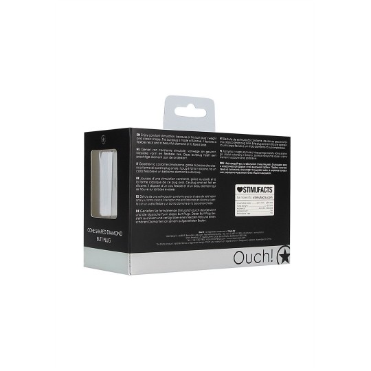 АЛМАЗНАЯ ПРОБКА ДЛЯ ПОПЫ В ФОРМЕ КОНУСА