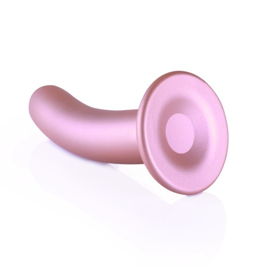 SMOOTH SILICONE G-SPOT DILDO - 6' / 14,5 CM