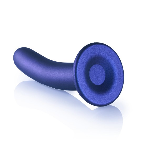 SMOOTH SILICONE G-SPOT DILDO - 7' / 17 CM