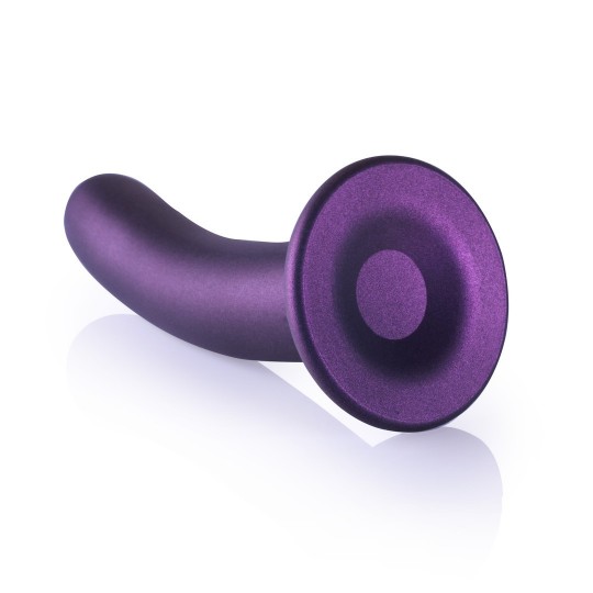SMOOTH SILICONE G-SPOT DILDO - 7' / 17 CM